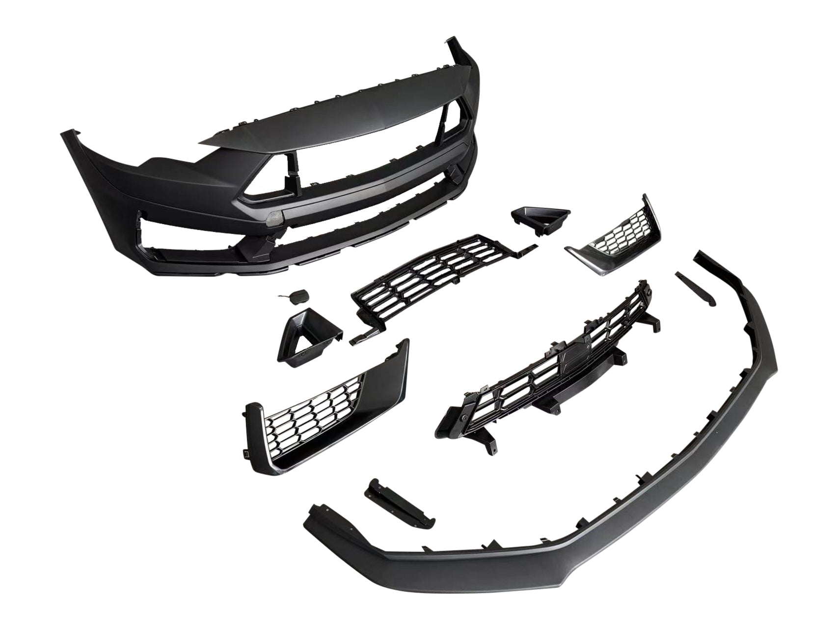 Pre-Order 2018-2023 Ford Mustang S650 Style Dark Horse Conversion Bumper Kit