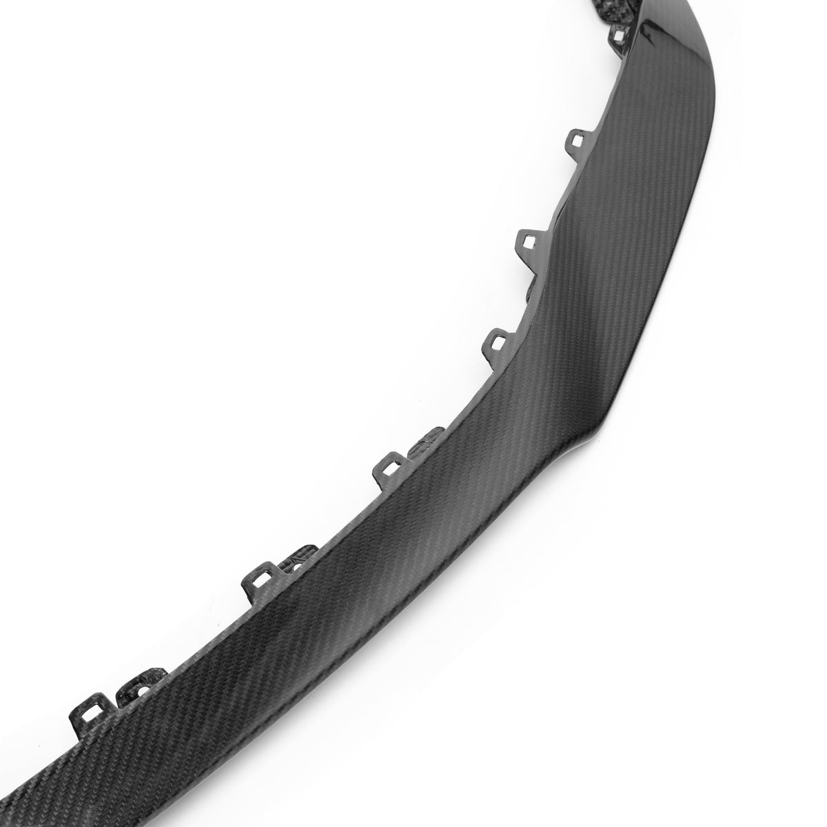 2022-2026 Cadillac CT5-V Blackwing V- Shaped Gloss Carbon Fiber Front Chin Splitter