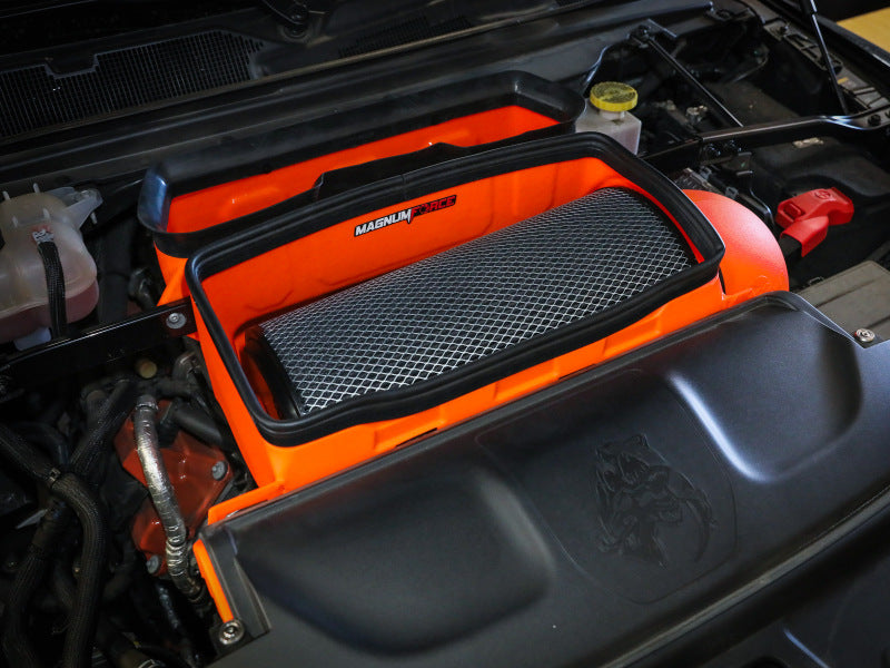 aFe Magnum FORCE Stage-2 Orange Edition Cold Air Intake System w/ Pro 5R | 2021-2024 RAM 1500 TRX V8-6.2L SC