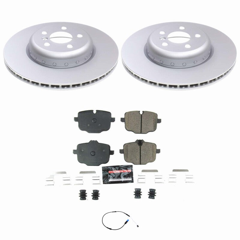 Power Stop 19-25 BMW X4 Rear Z23 Coated Brake Kit