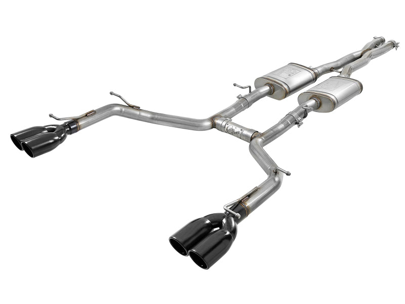 aFe MACH Force-Xp 2.5" 304 Stainless Steel Cat-Back Exhaust – 2015-2023 Dodge Challenger V6