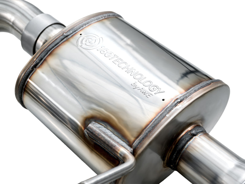 AWE 22-25 Volkswagen Jetta GLI Touring Edition Exhaust - Chrome Silver Tips