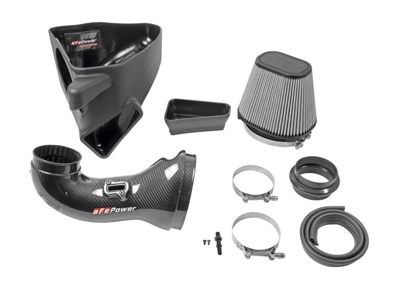 aFe Track Series Carbon Fiber Cold Air Intake System w/ Pro DRY S Filters | 2017-2025 Chevrolet Camaro ZL1 6.2L V8