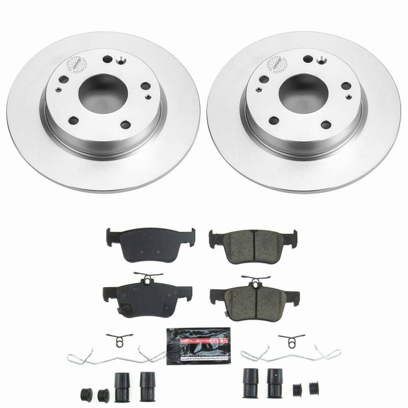 Power Stop 20-21 Honda Civic Rear Z23 Coated Brake Kit
