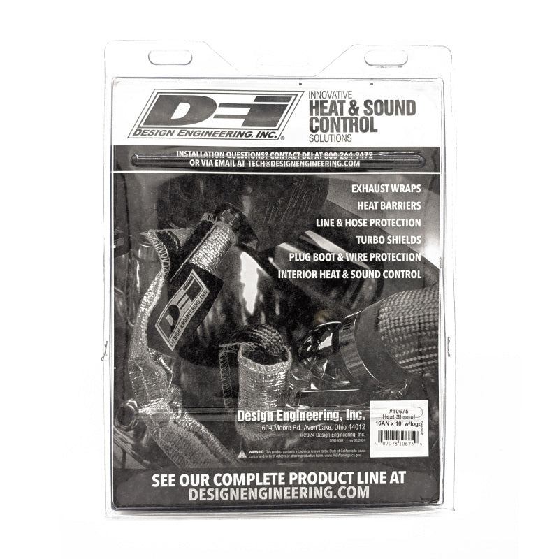 DEI Heat Shroud - 16AN x 10ft