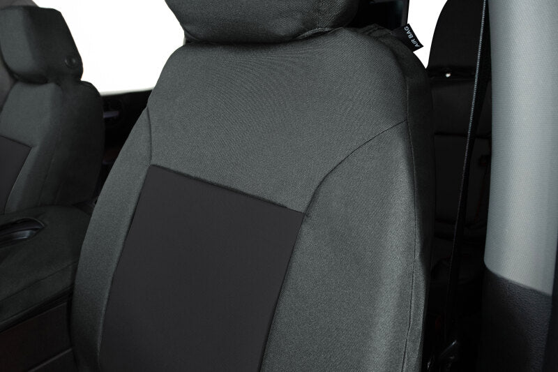 Covercraft 22-24 Chevrolet Silverado Endura PrecisionFitFront Row Seat Covers - Charcoal/Blk