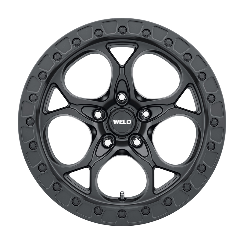 Weld Ledge 20x10 / 5x120 / 6.6 BS / 72.56 HB - Satin Black - Non-BL Wheel