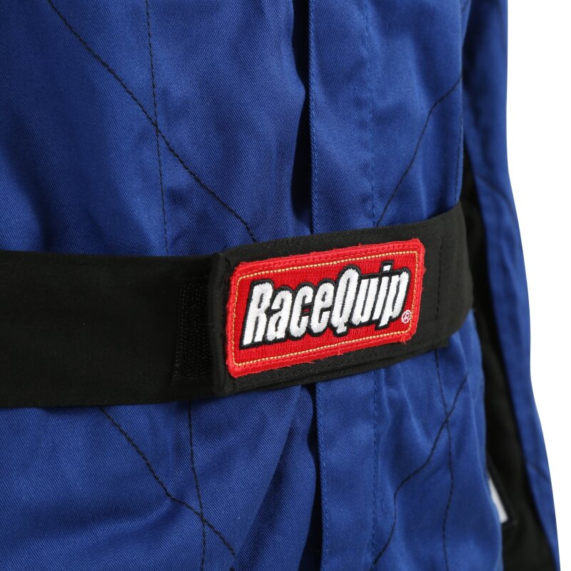 RaceQuip Blue Chevron-1 Suit - SFI-1 Medium