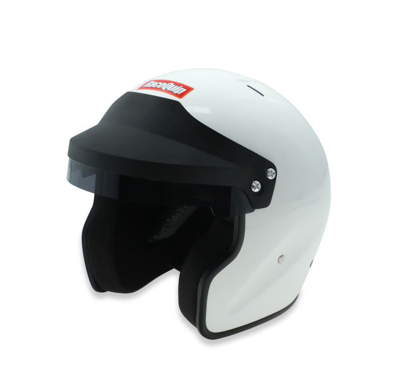 RaceQuip OF25 SA2025 WH LRG HELMET