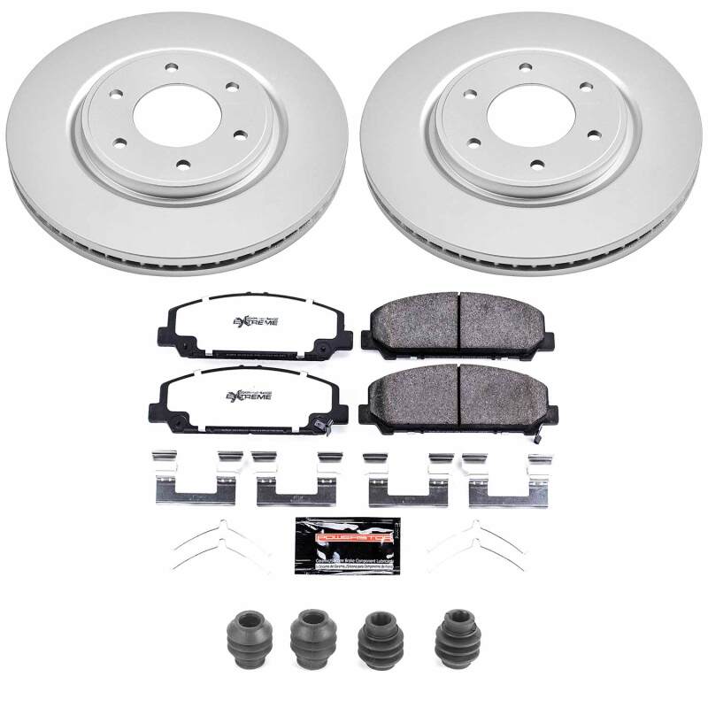Power Stop 12-15 Nissan Armada Front Z36 Coated Truck & Tow Brake Kit