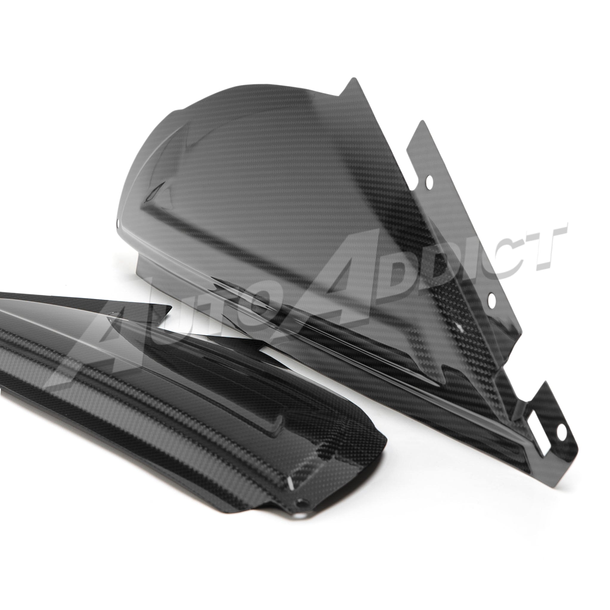 2021-2026 BMW G82 G83 M4 Dry Gloss Double Sided Carbon Fiber Cowl Cover Panels