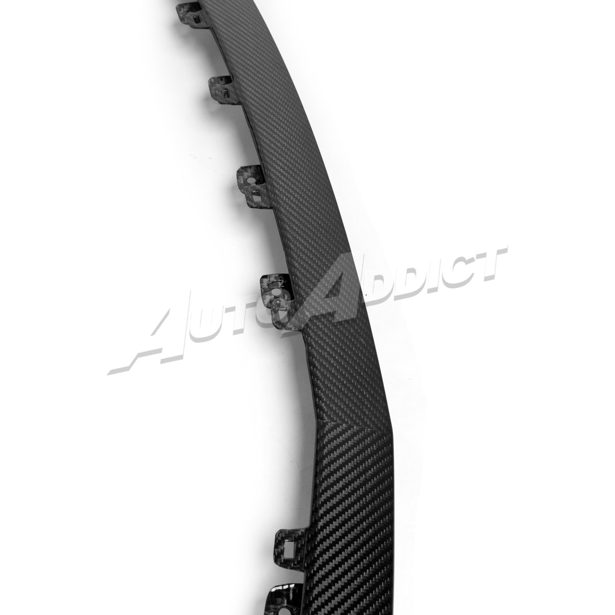 2022-2026 Cadillac CT5-V Blackwing V- Shaped Gloss Carbon Fiber Front Chin Splitter
