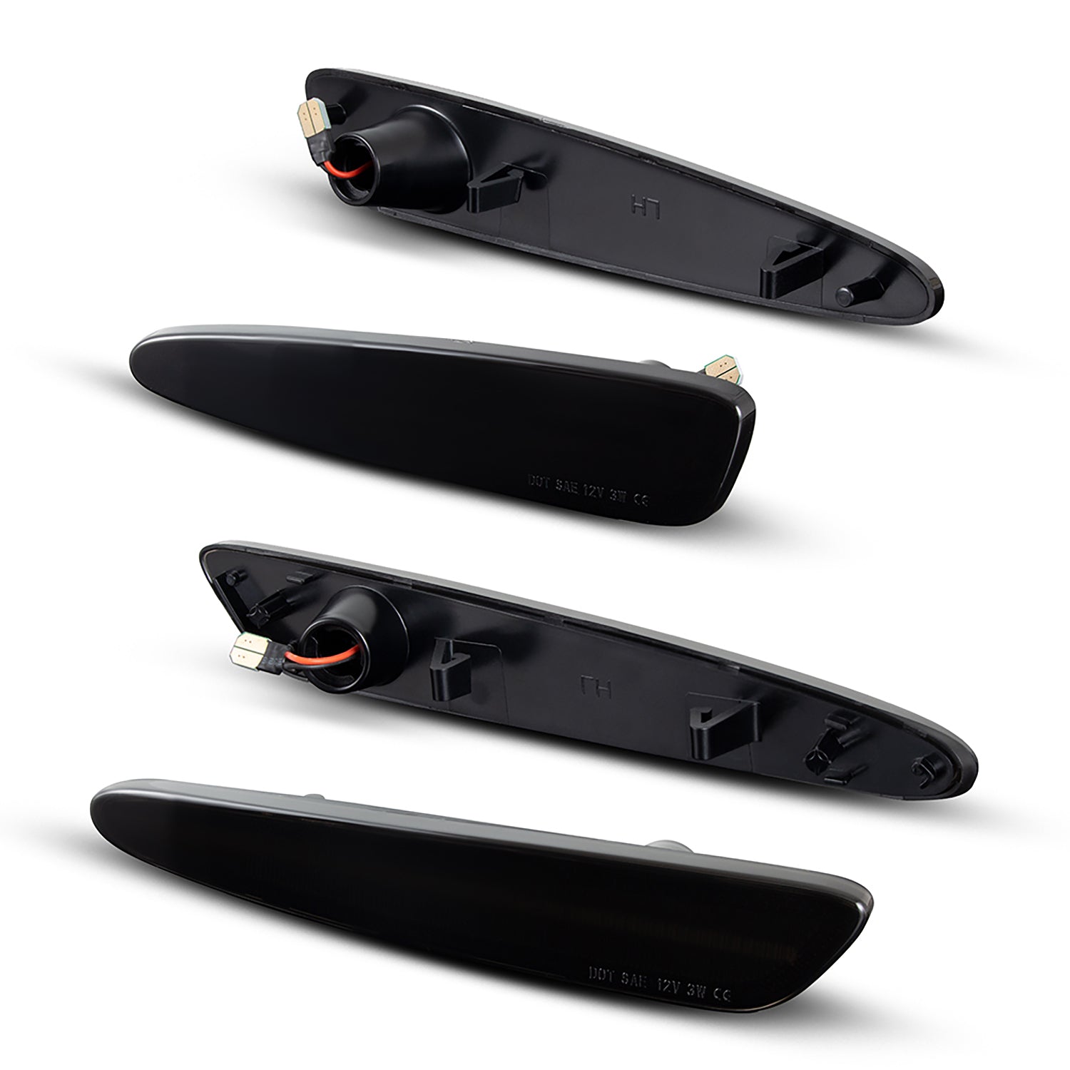 2005–2013 Corvette C6 LED side marker lights plug and play OEM replacement Auto Addict USA