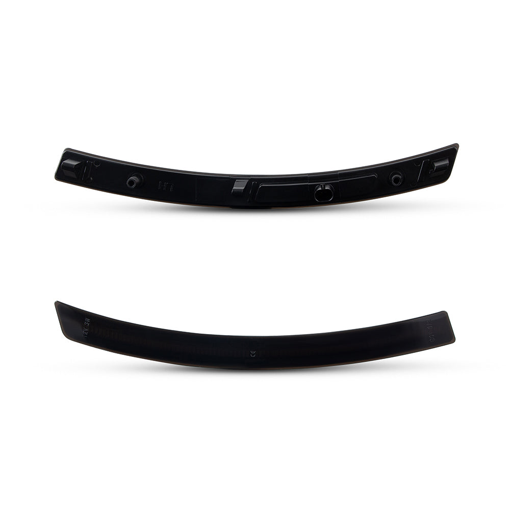 2014–2019 Corvette C7 smoked white LED side markers installed on vehicle side profile Auto Addict USA