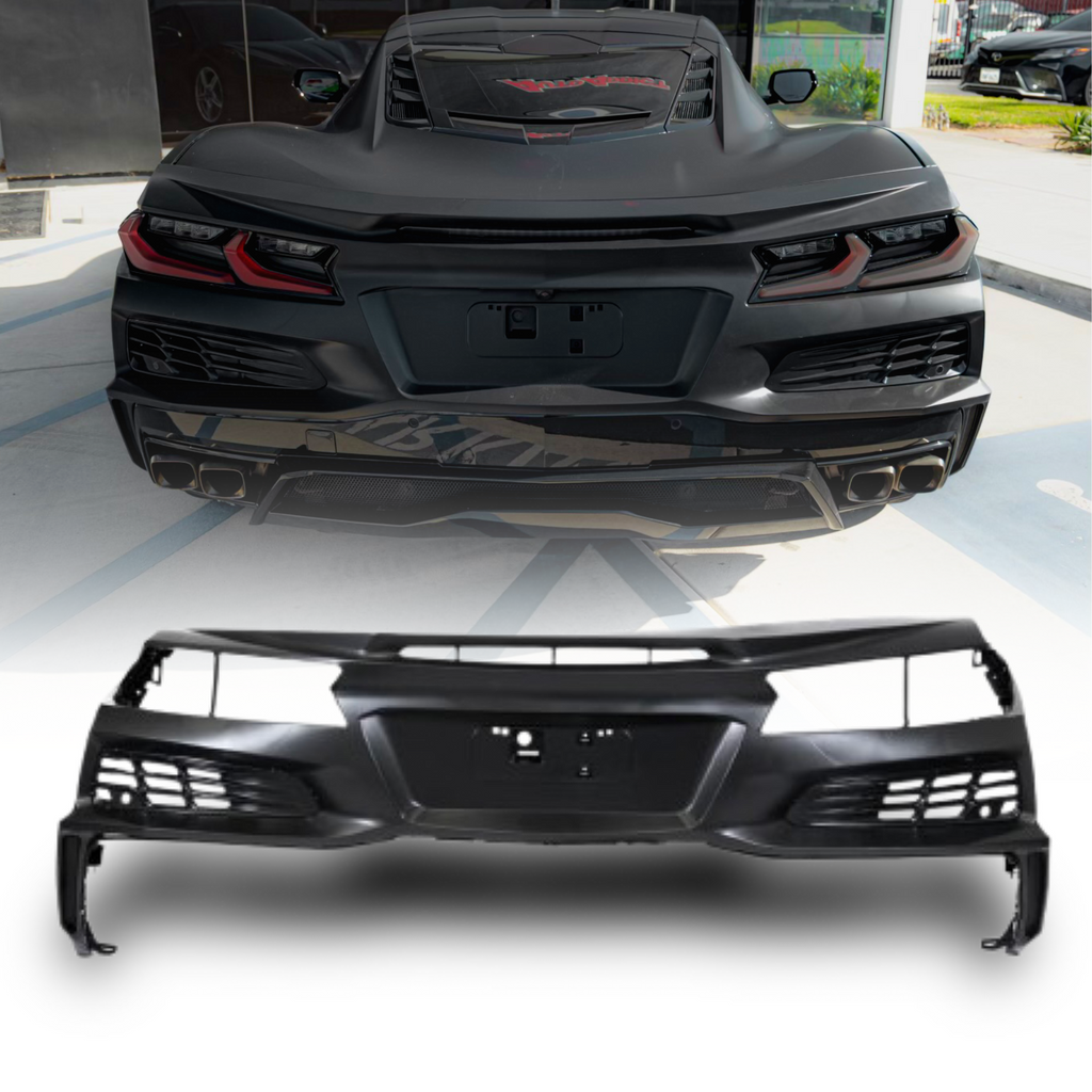 Z06 Rear 2020-2024 Corvette C8 Stingray Z06 Track Package Conversion Rear Bumpe