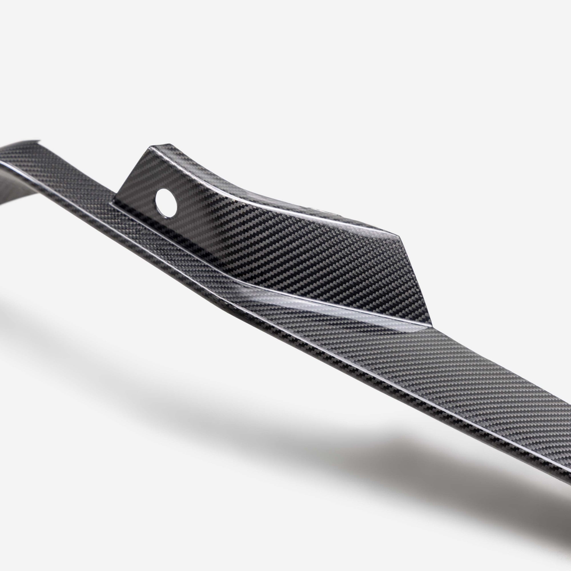 2022-2027 Corvette C8 Z06/E-Ray/GrandSport Dry Gloss Carbon Fiber Front OEM Bumper Lower Grille Pair