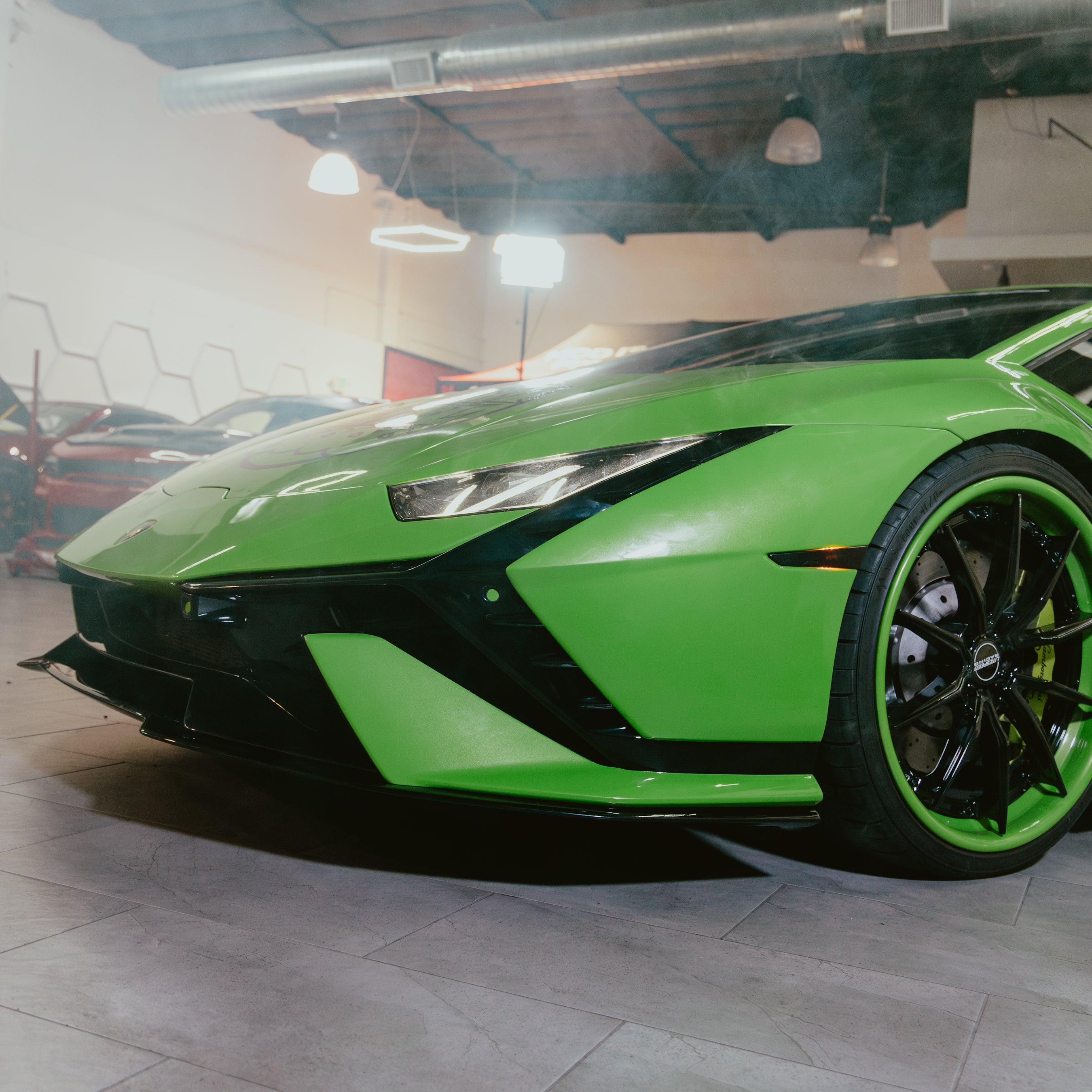 2014-2024 Lamborghini Huracan Tecnica Front Bumper Conversion Kit