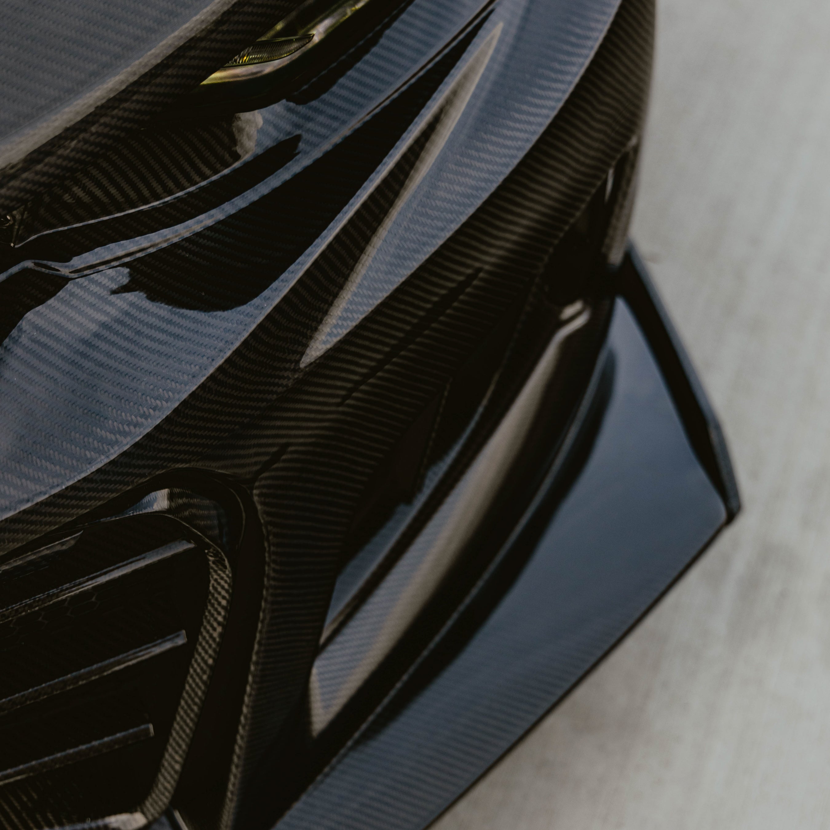 2019-2025 Chevy Camaro SS RS LT Black Panther ZL1 1LE 1PC Full Gloss Carbon Fiber Track Package Front Bumper Conversion for RS Headlights