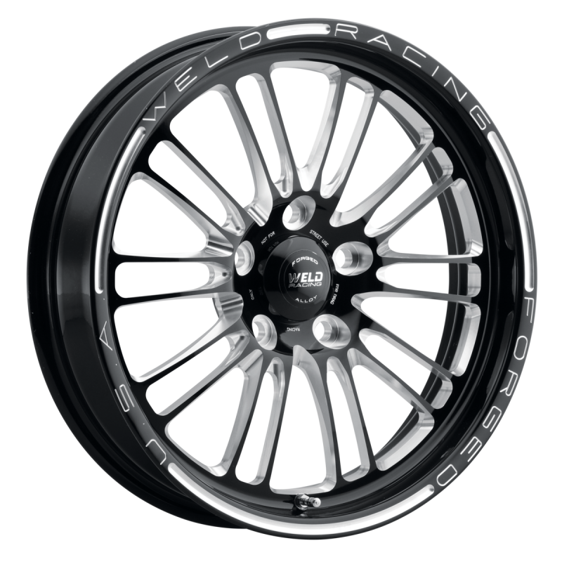 Weld RPM Frontrunner 17x4.5 / 5x4.75 / 2.25 BS / 2.87 HB - Gloss Black Milled - Non-BL Wheel