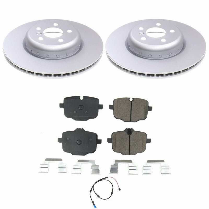 Power Stop 18-19 BMW 640i xDrive Gran Turismo Rear Z17 Coated Brake Kit