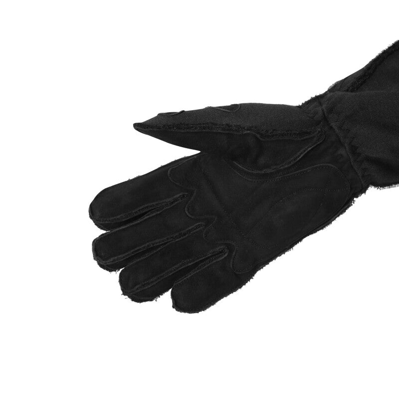 RaceQuip 356 Series 2 Layer Nomex Outseam Race Gloves SFI 3.3 / 5 All Black Medium