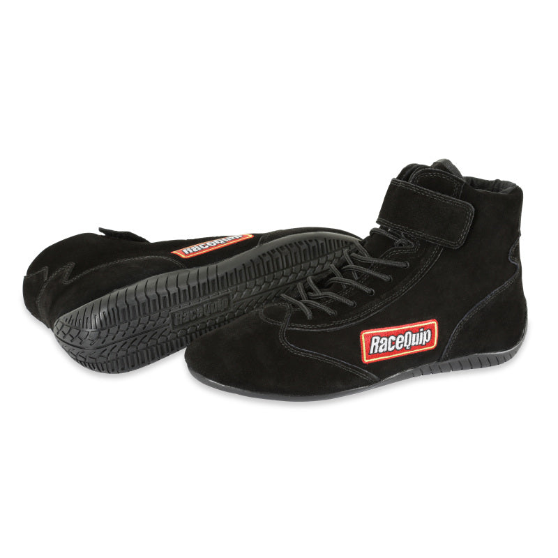 RaceQuip Black SFI Race Shoe 8.0