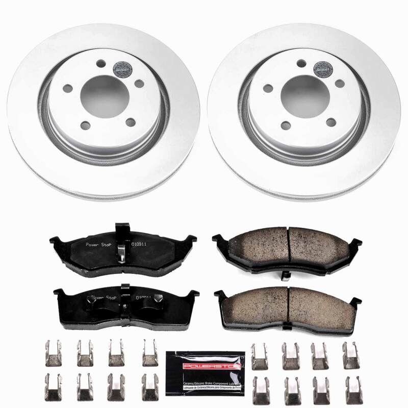 Power Stop 99-02 Chrysler 300M Front Z23 Coated Brake Kit