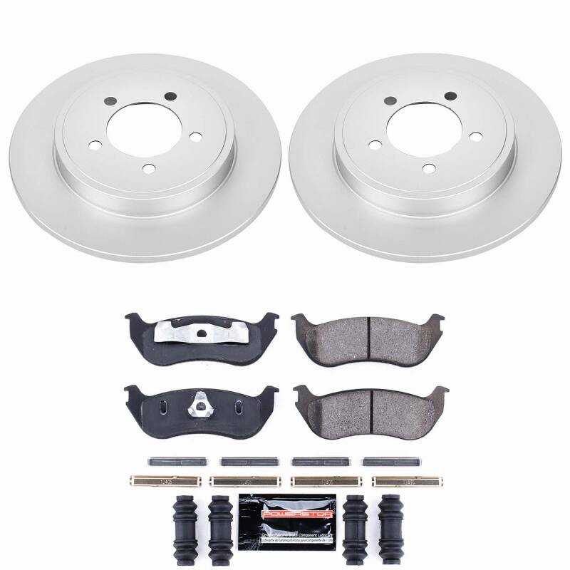 Power Stop 02-05 Ford Explorer Rear Z23 Coated Brake Kit