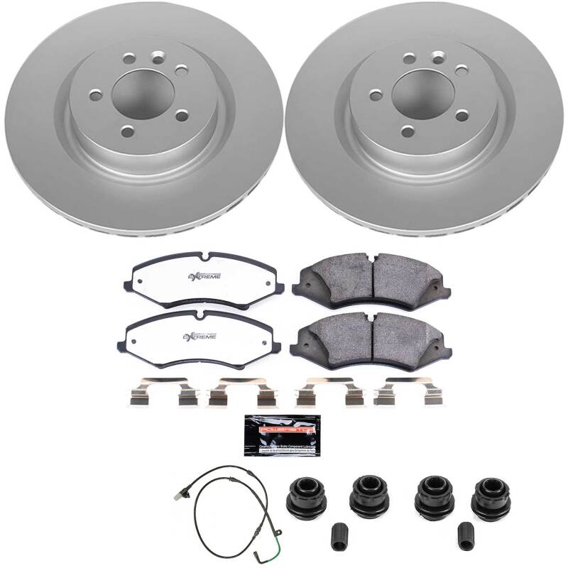 Power Stop 2010 Land Rover LR4 Front Z36 Coated Truck & Tow Brake Kit