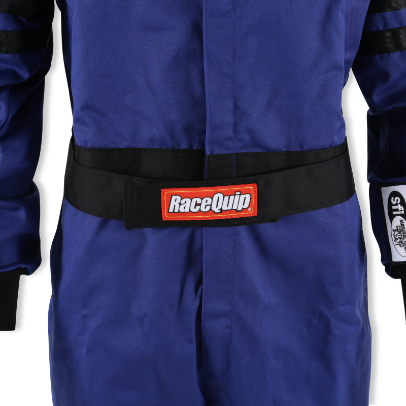RaceQuip Blue SFI-5 Suit - Medium Tall