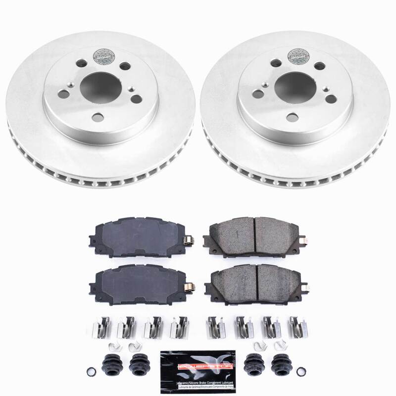Power Stop 20-22 Toyota Corolla Front Z23 Coated Brake Kit