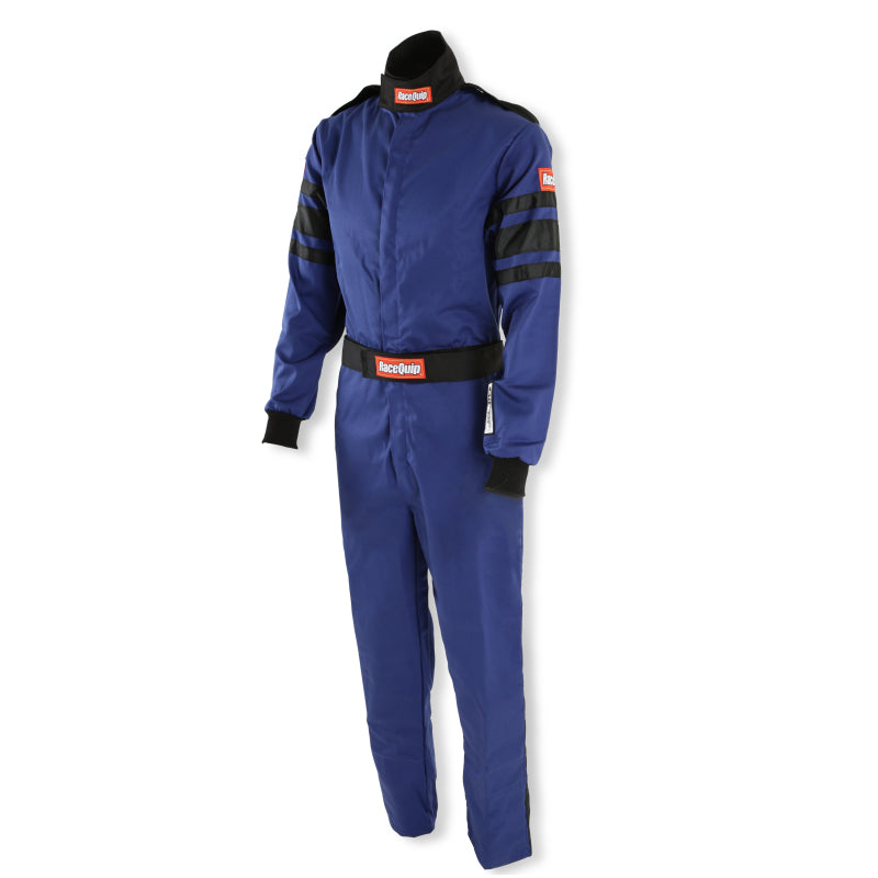 RaceQuip Blue SFI-1 1-L Suit - Small