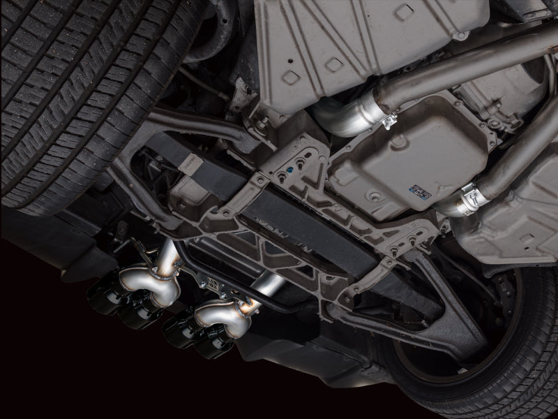 AWE Tuning 09-13 Chevrolet Corvette 6.2L Track Edition Axle-back Exhaust w/ Diamond Black Tips