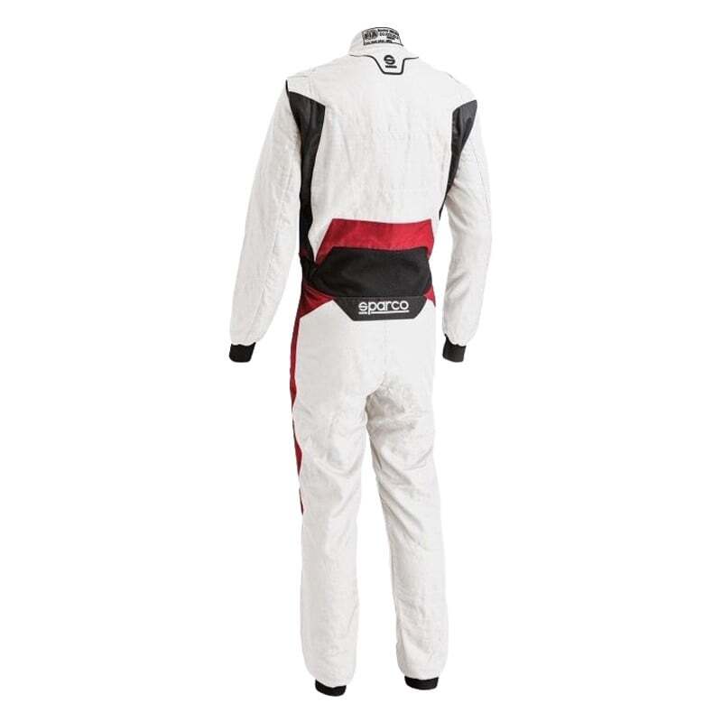 Sparco Suit Victory Pr Boot Cuff 52 WT/RD