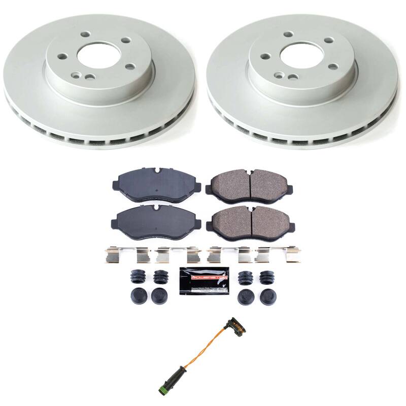 Power Stop 16-23 Mercedes-Benz Metris Front Z23 Coated Brake Kit