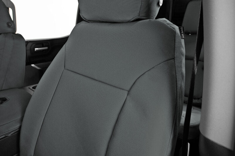 Covercraft 21-24 Ford Bronco Endura PrecisionFit Custom Second Row Seat Covers - Charcoal/Charcoal