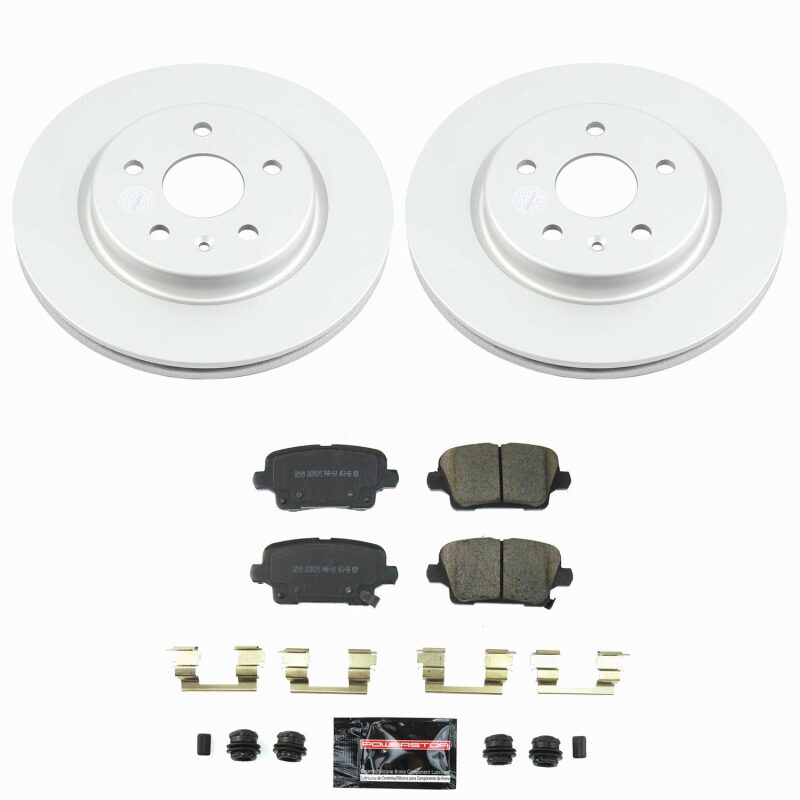 Power Stop 21-24 Buick Envision Rear Z23 Coated Brake Kit