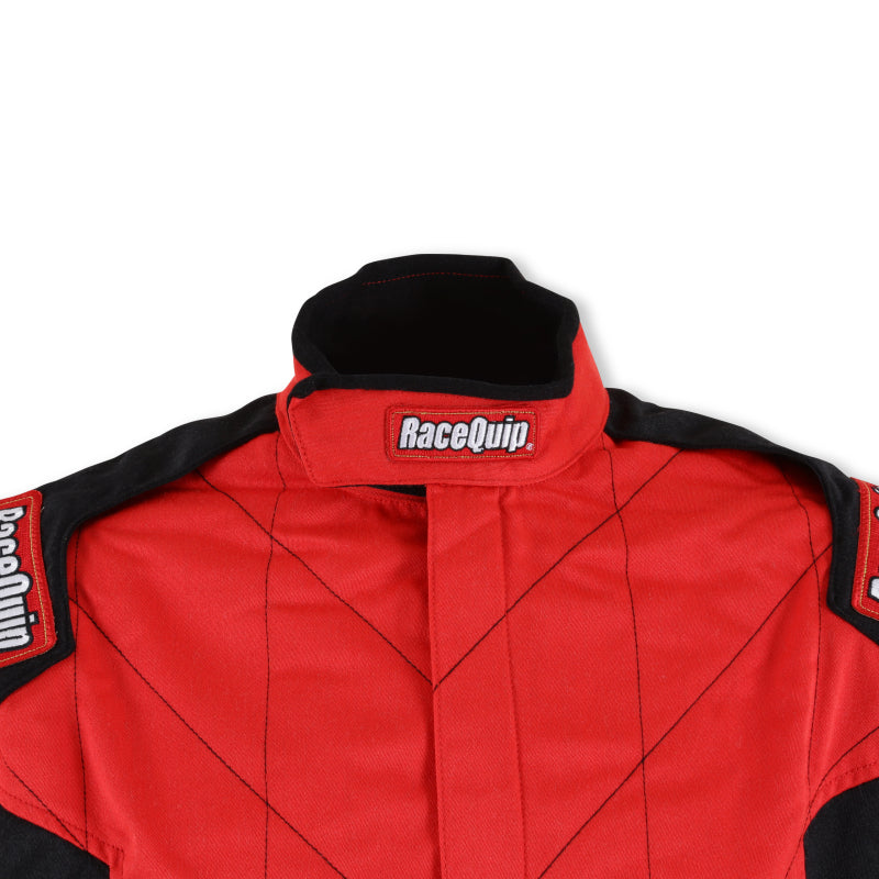 RaceQuip Red Chevron-5 Jacket SFI-5 - Medium
