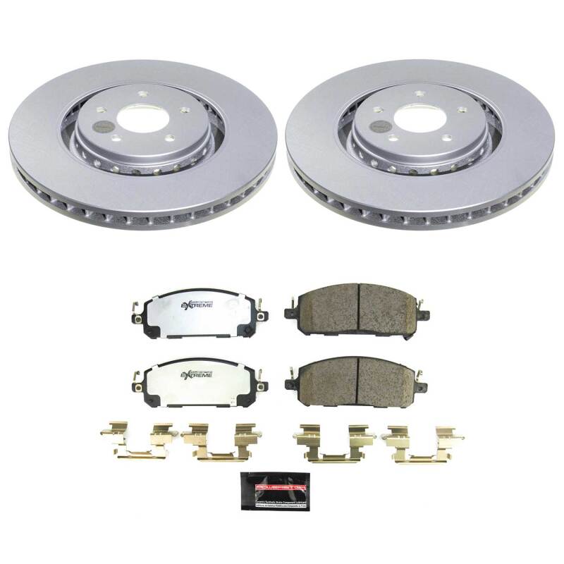 Power Stop 22-24 Infiniti QX60 Front Z36 Coated Truck & Tow Brake Kit