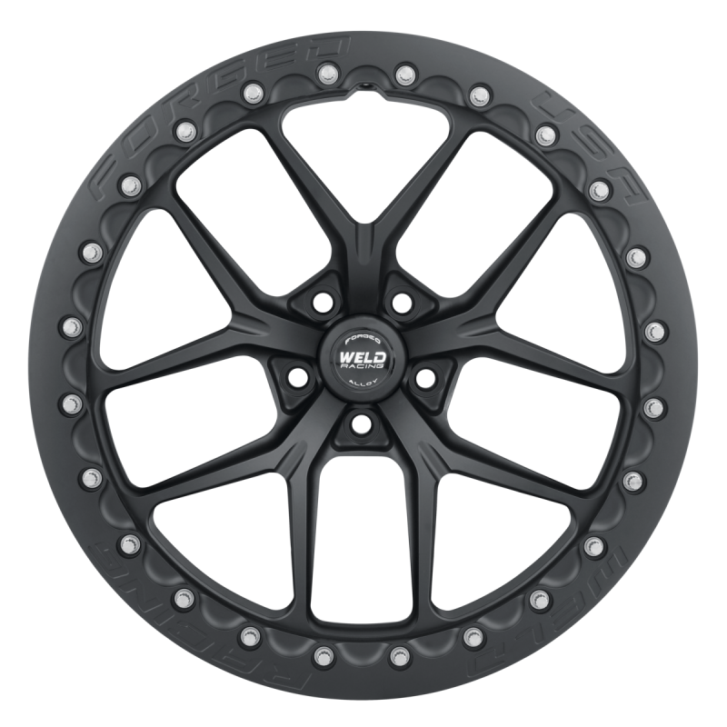 Weld RM105 18x10 / 5x4.5 / 7.25 BS / 70.7 HB - Matte Black - Non-BL Wheel