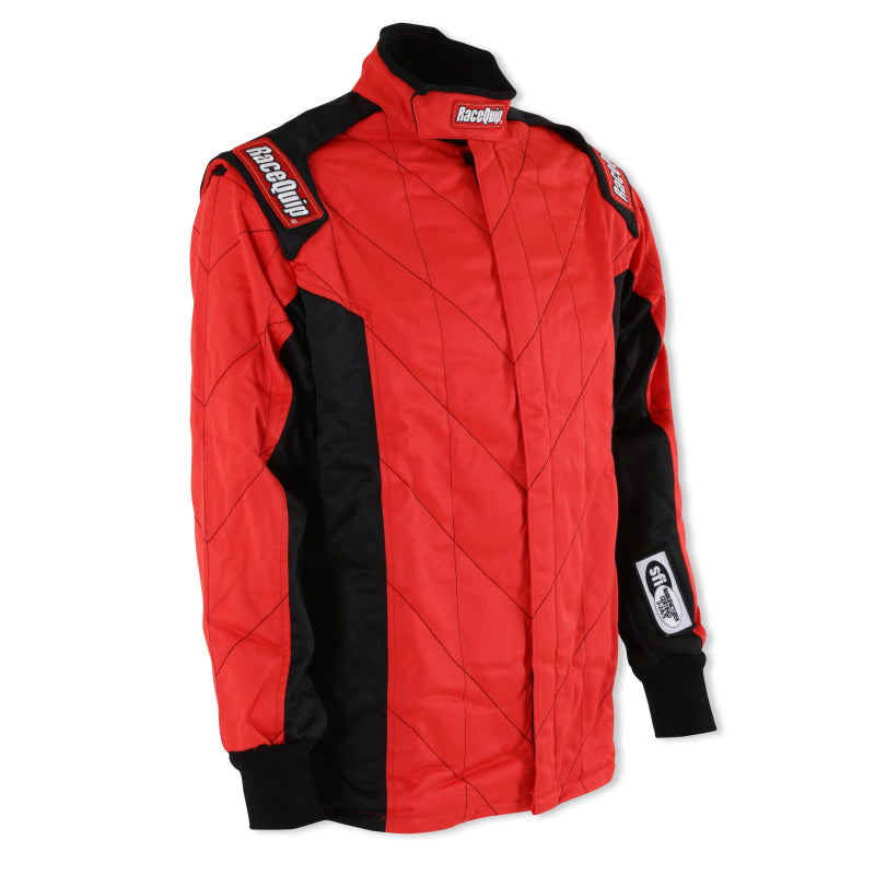 RaceQuip Red Chevron-5 Jacket SFI-5 - Medium