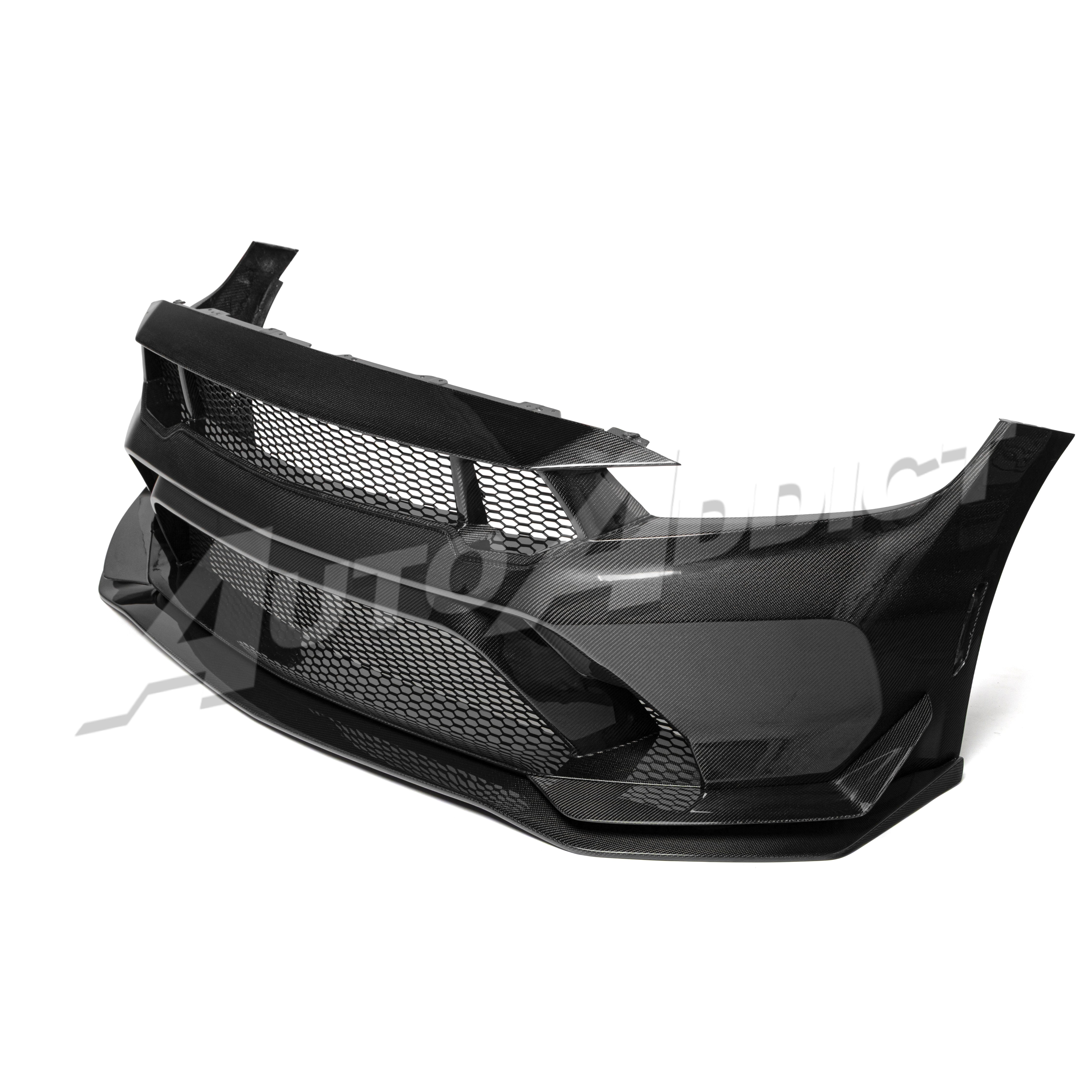 2024-2026 Mustang S650 Type-GTD Carbon Fiber Bumper Full Kit For GT/EcoBoost