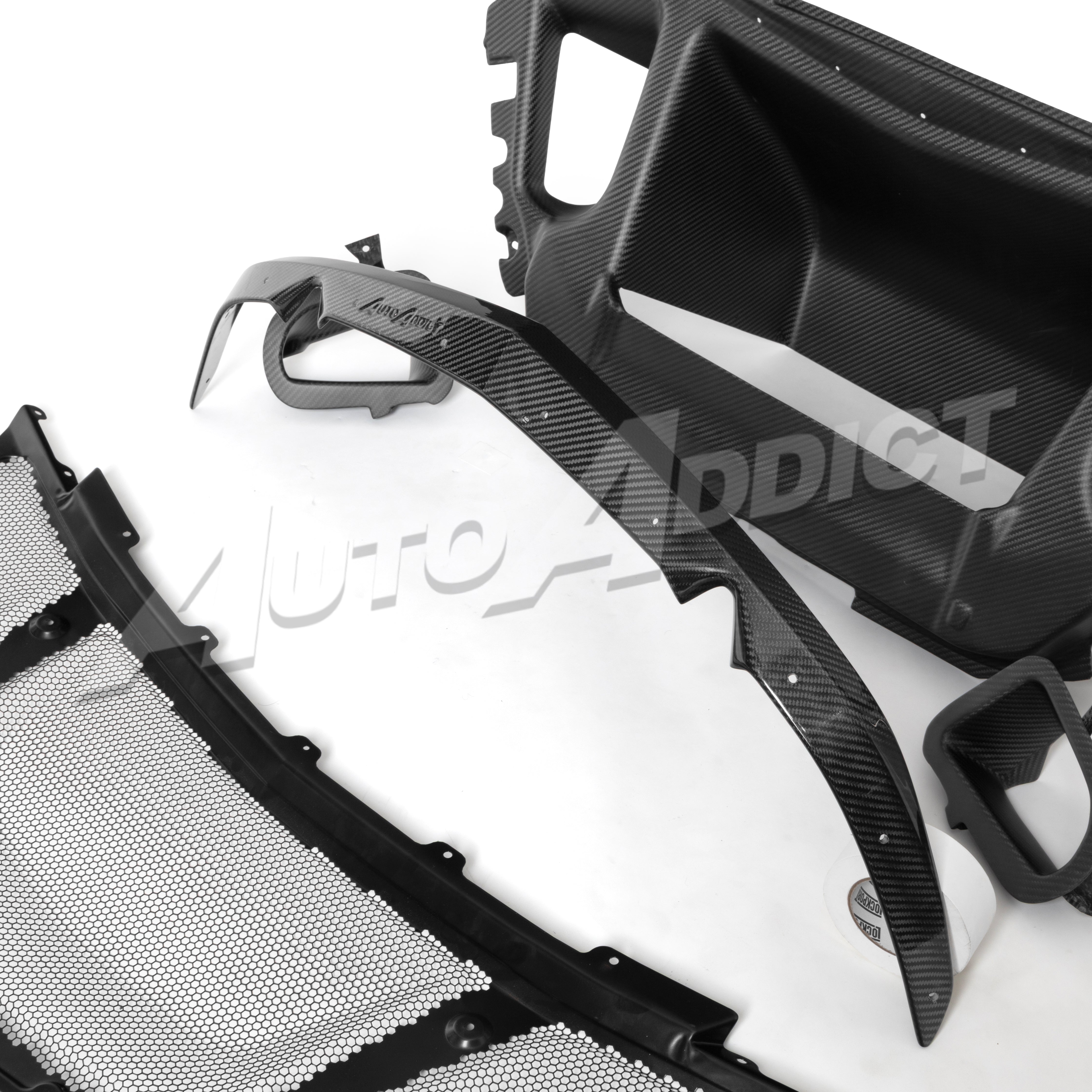 2025-2027 C8 ZR1/ZR1X ZTK Type-OEM Hood Functional Dry Carbon Fiber Double Sided
