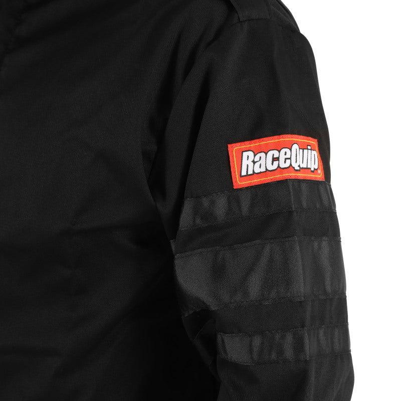 RaceQuip Black SFI-1 1-L Jacket - 4XL