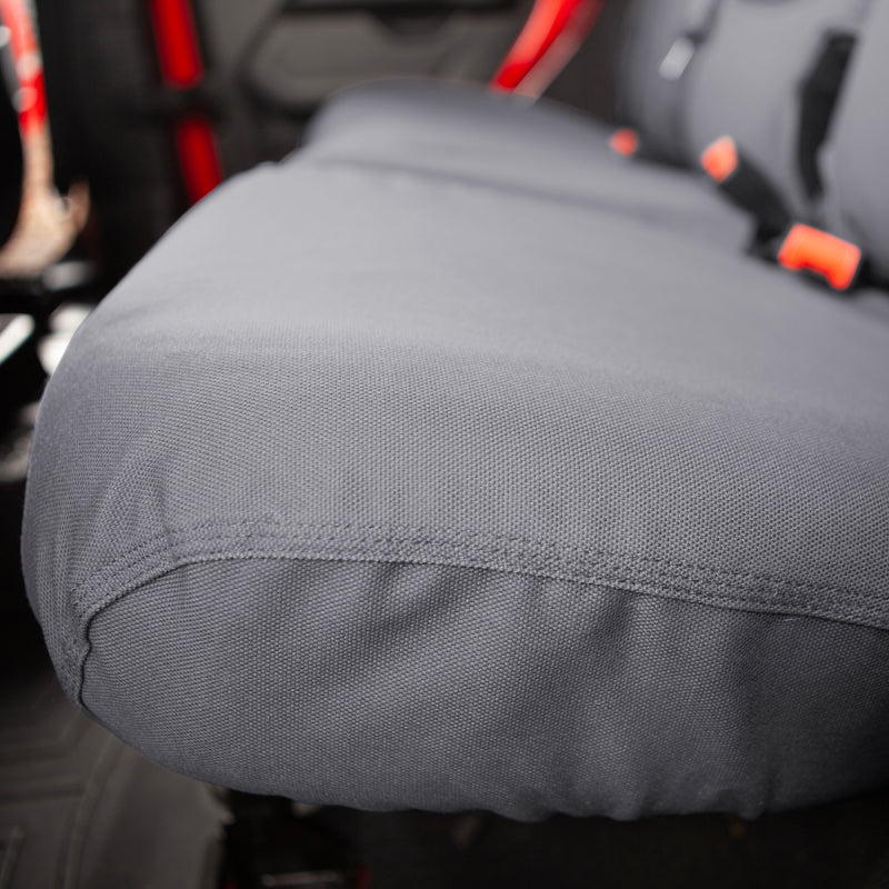 Covercraft 20-22 Ford Explorer- Carhartt SeatSaver Custom Front Row Seat Covers - Gravel