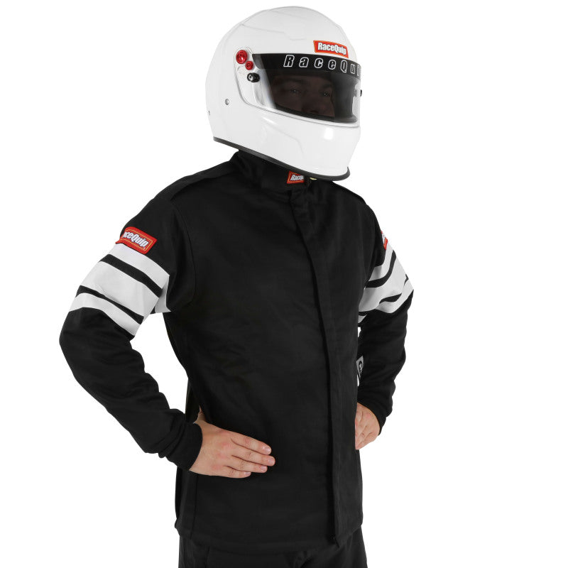 RaceQuip Black SFI-5 Jacket - 4XL