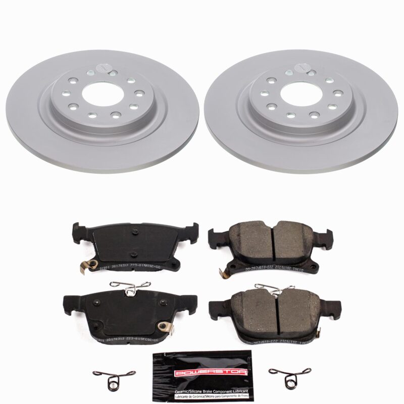 Power Stop 20-25 Chrysler Pacifica Rear Z23 Coated Brake Kit
