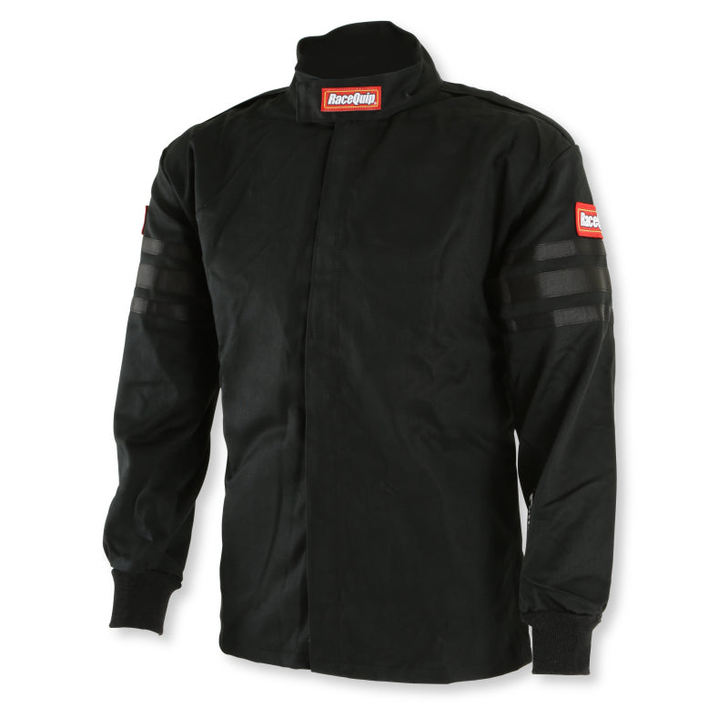 RaceQuip Black Trim SFI-1 JR. Jacket - Kids XXS