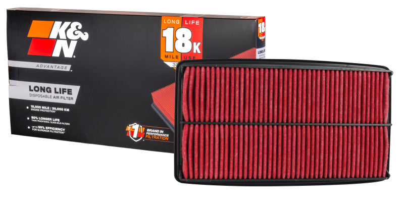 K&N Hon Odyssey 05-10 Pilot 09-10 3.5L V6 Air Filter