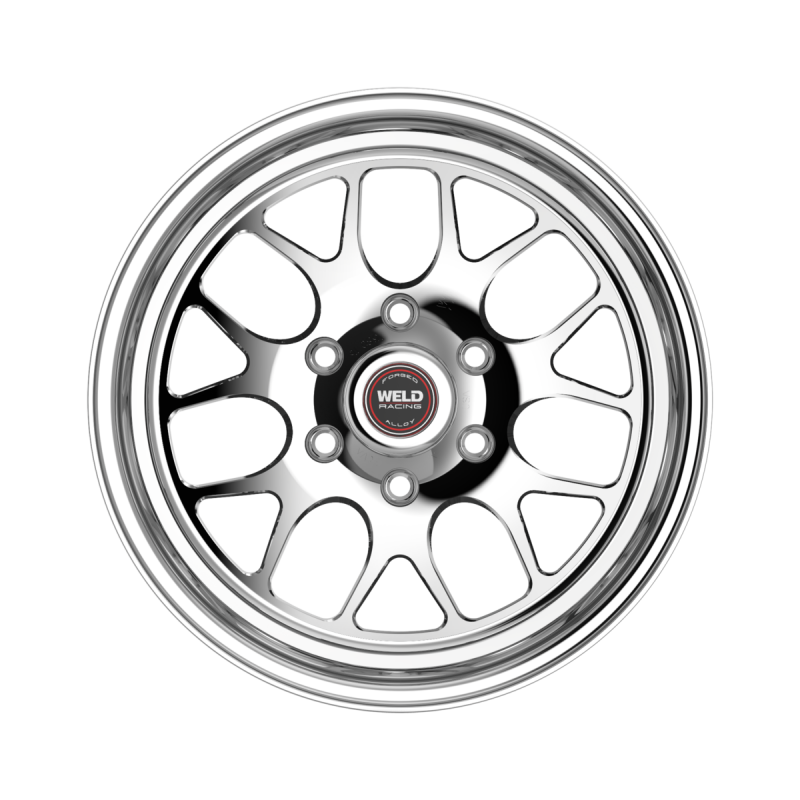 Weld S77 HD 17x9.5 / 6x135 / 6.2 BS / 3.54 HB - Polished Center - Polished Shell - Non-BL Wheel